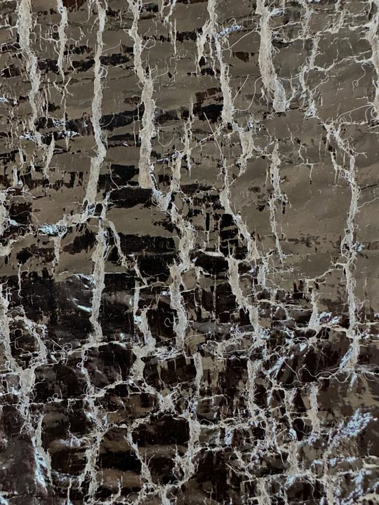 Foil on wool — Stamperia Marra